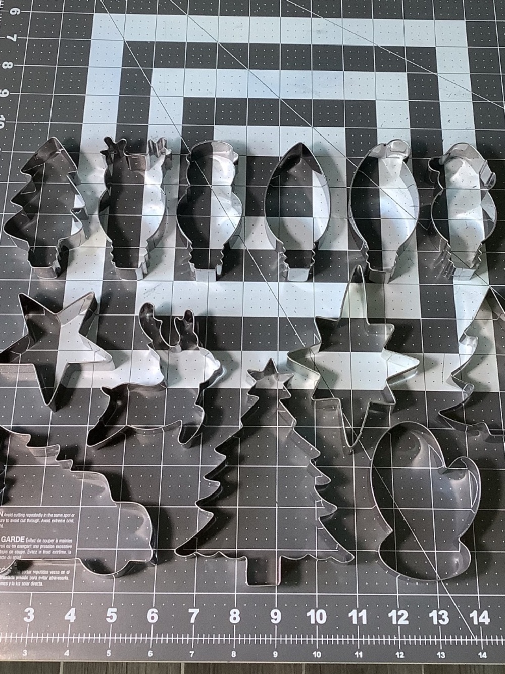 Ann Clark Christmas Cookie Cutter Set – 13 Metal Holiday Baking Cutters